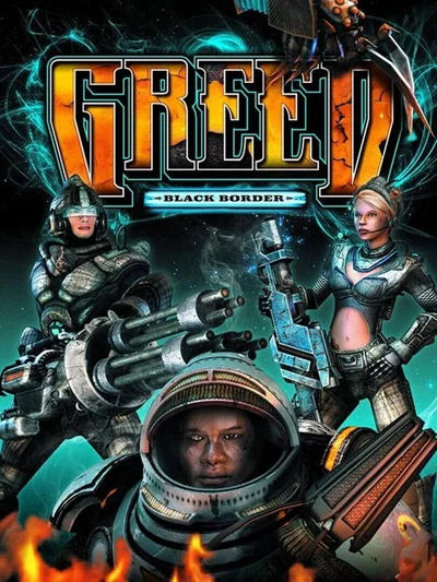 Greed: Black Border cover