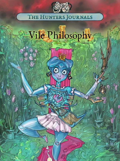 The Hunters Journals; Vile Philosophy cover