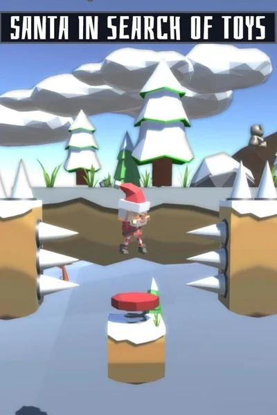 Santa in search of toys