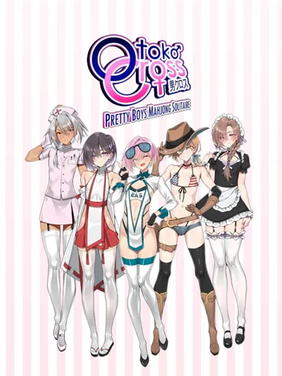 Otoko Cross: Pretty Boys Mahjong Solitaire