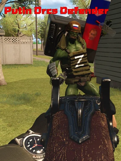 Putin Orcs Defender cover