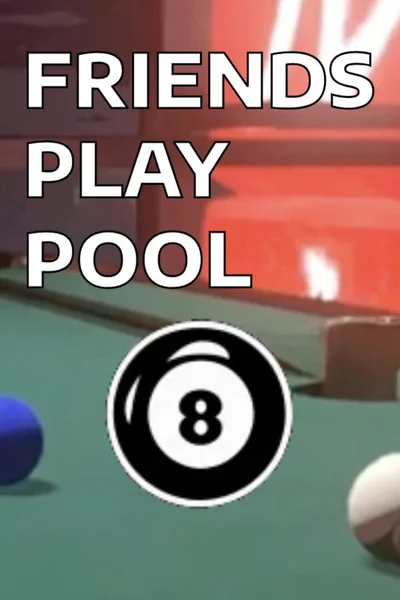 Friends Play Pool