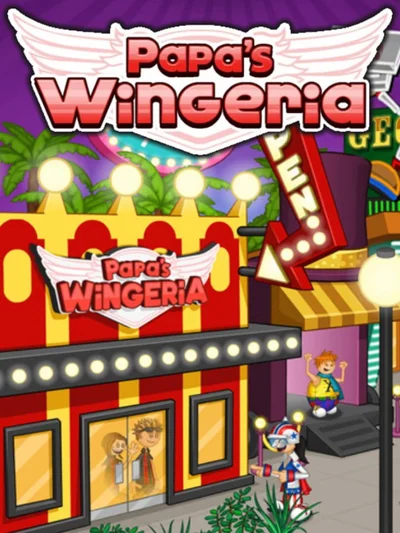 Papa's Wingeria cover