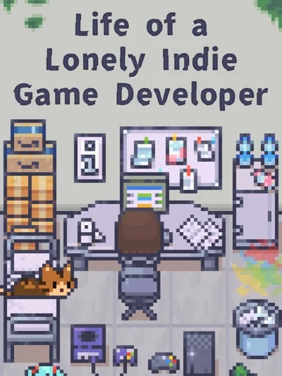 Life of a Lonely Indie Game Developer cover