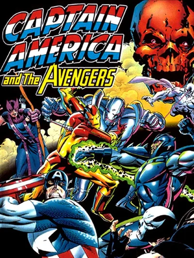 Captain America and the Avengers cover