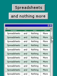 Spreadsheets and Nothing More cover