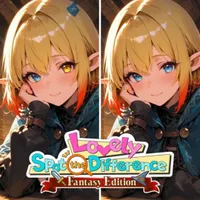 Lovely Spot the Difference Fantasy Edition cover