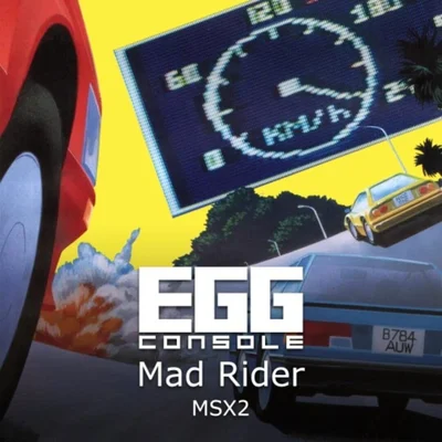 Eggconsole Mad Rider MSX2 cover