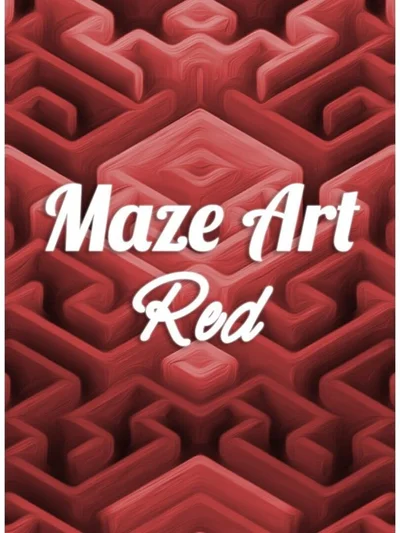 Maze Art: Red