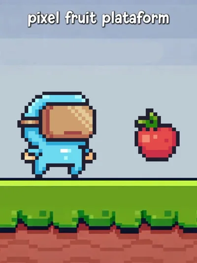 Pixel Fruit Platform cover