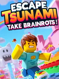 Escape Tsunami: Take Brainrots! cover