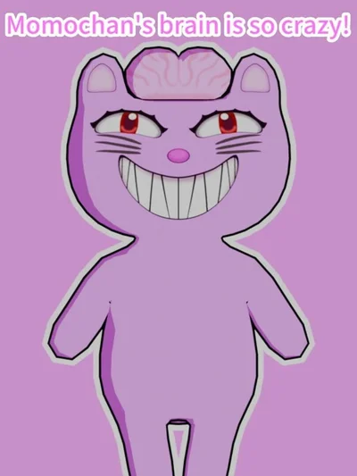 Momochan's Brain is So Crazy! cover