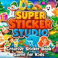 Super Sticker Studio: Creative Sticker Book Game for Kids cover