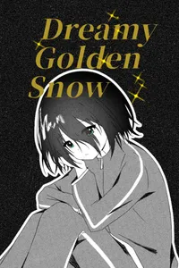 Dreamy Golden Snow cover
