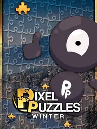 Pixel Puzzles Winter Jigsaws cover