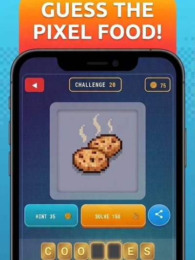 Food Guess: Pixel Art Trivia cover