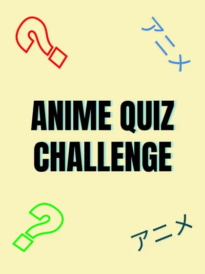 Anime Quiz Challenge cover