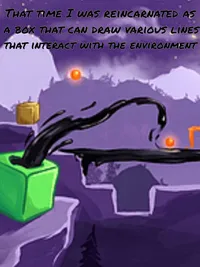 That Time I Was Reincarnated as a Box that can Draw Various Lines that Interact with the Environment cover