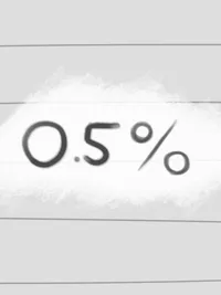 0.5% cover