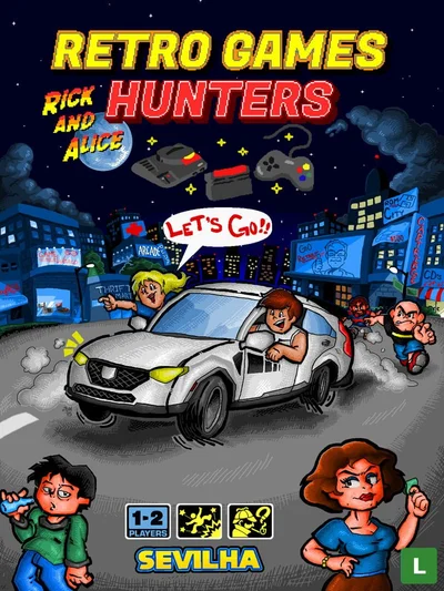 Rick and Alice: Retro Games Hunters cover