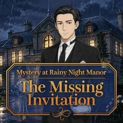 Mystery at Rainy Night Manor: The Missing Invitation cover