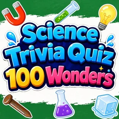 Science Trivia Quiz 100 Wonders cover