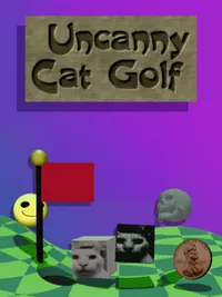 Uncanny Cat Golf cover