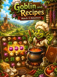 Goblin and Recipes: Match-3 Adventure cover