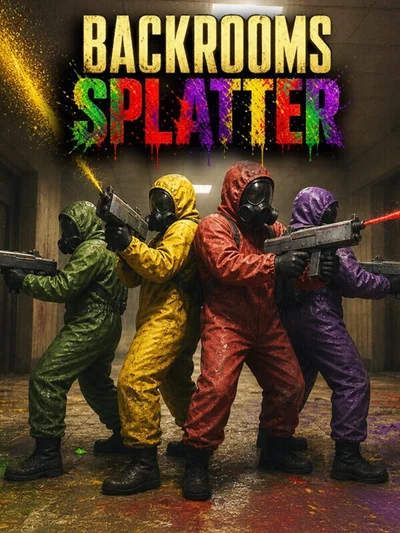 Backrooms: Splatter cover