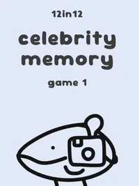 Celebrity Memory - 12in12 Game 1 cover