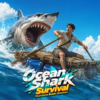 Ocean Shark Survival: Float Home Builder Simulator cover