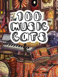 100 Music Cats cover